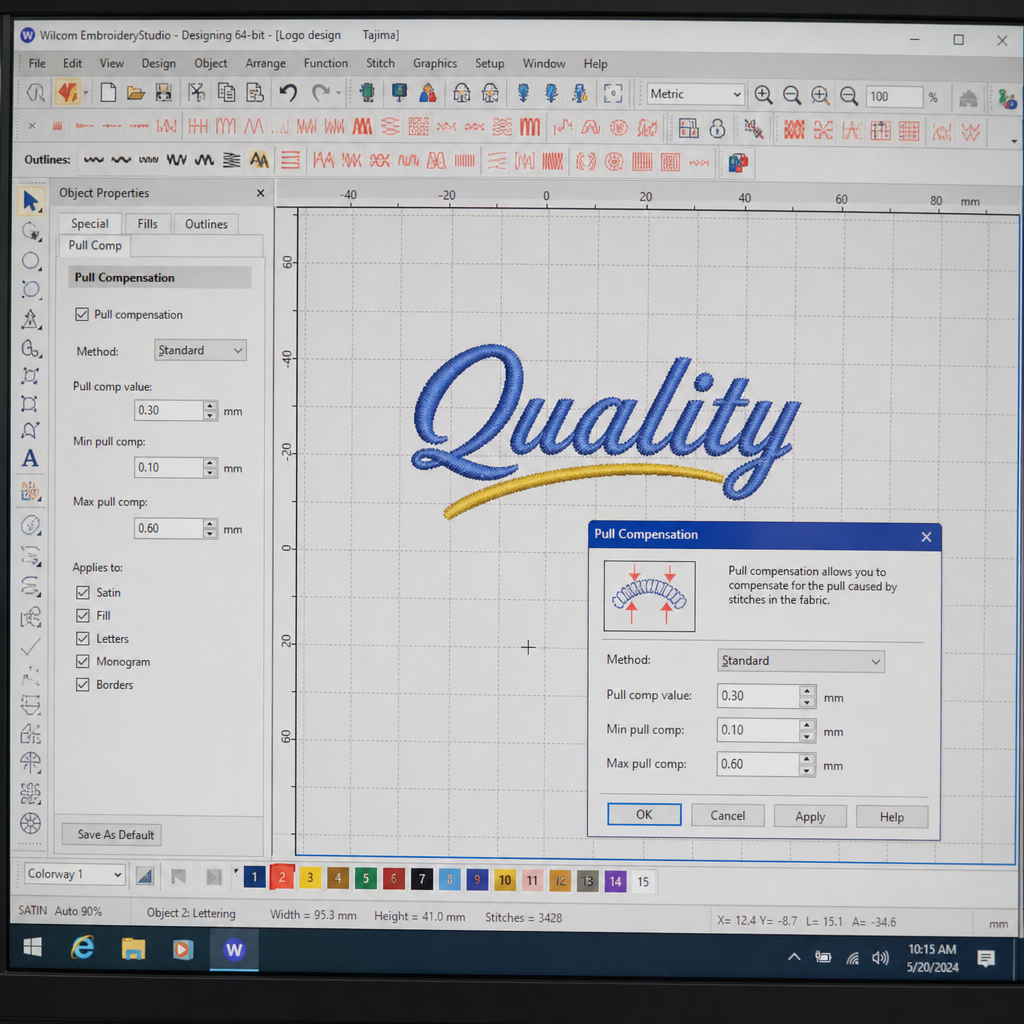 Affordable Embroidery Digitizing